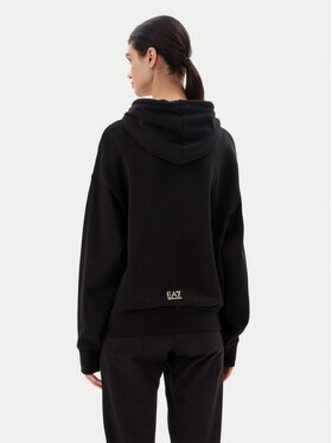 EA7 Emporio Armani Bluza 7W000101 AF12473 MC004 Czarny Loose Fit