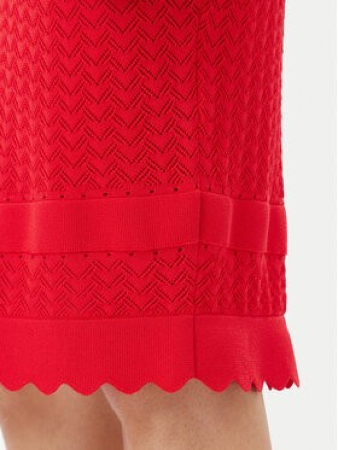 Gaudi Spódnica ołówkowa 511FD73005 Czerwony Slim Fit