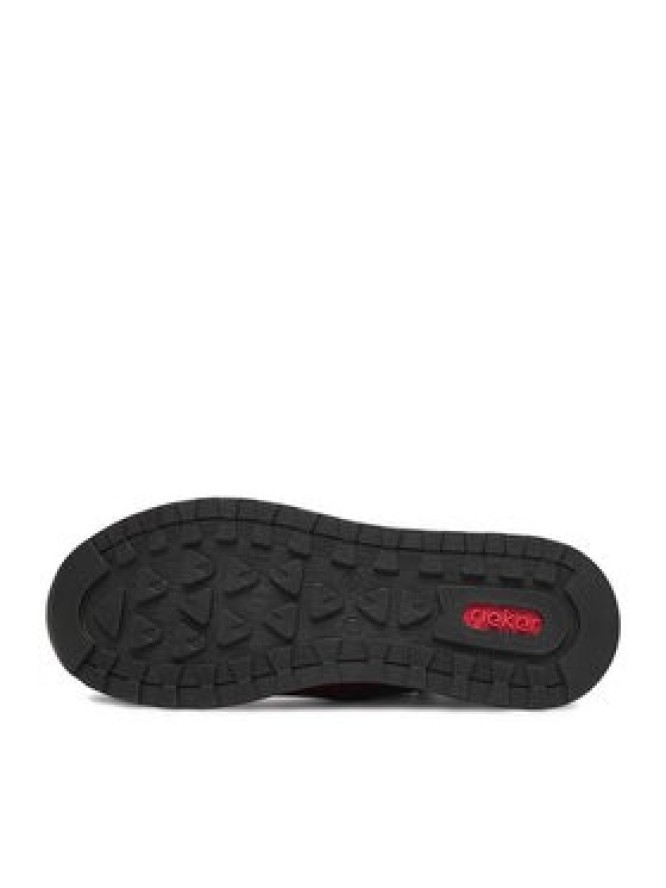 Rieker Sneakersy CEO-N1400-33 Czerwony ciemny
