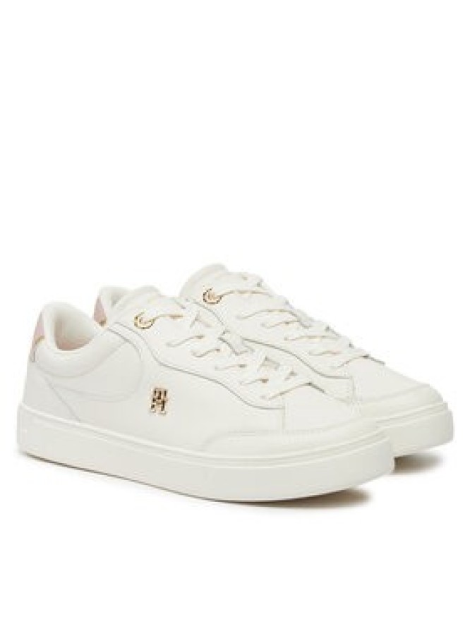 Tommy Hilfiger Sneakersy Essential Chic Court Sneaker FW0FW08322 Biały