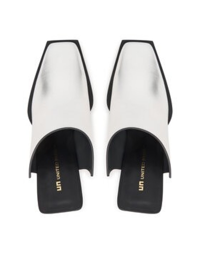 United Nude Klapki Rockit Mule III 1104214116 Srebrny