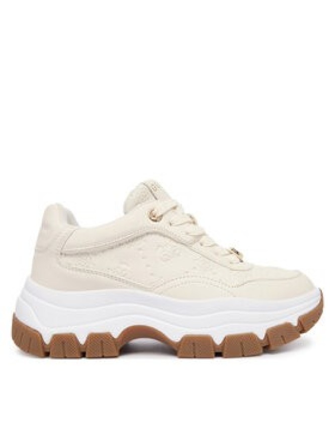 Guess Sneakersy FLFBRT PEL12 Écru