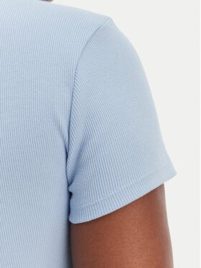 HUGO T-Shirt Baby 50510749 Błękitny Slim Fit