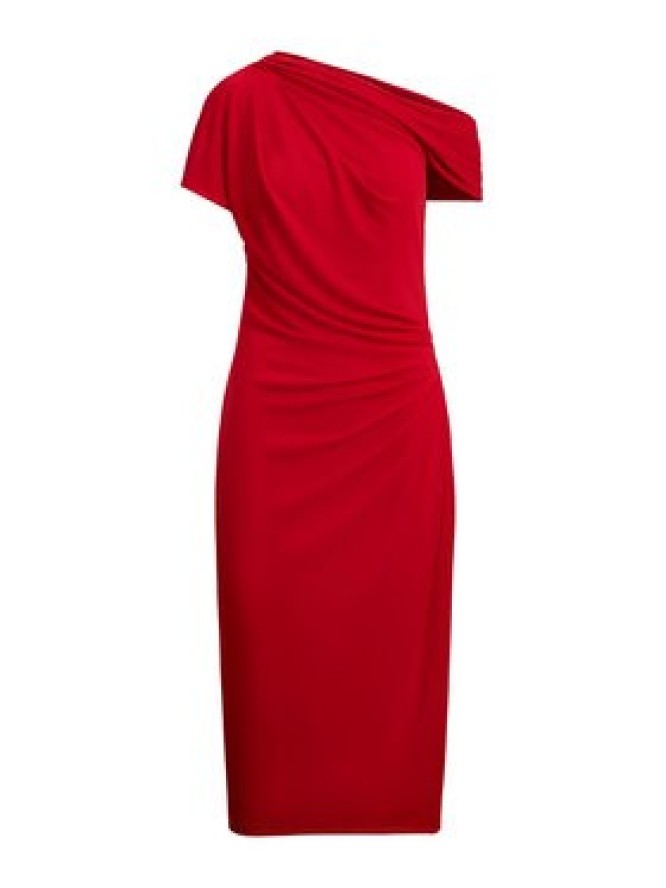 LAUREN RALPH LAUREN Sukienka koktajlowa 200980223001 Czerwony Slim Fit