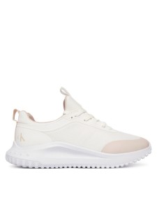 Calvin Klein Jeans Sneakersy Eva Runner Laceup Sock Mat Mix YW0YW02064 Biały