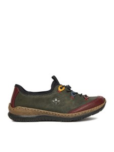 Rieker Półbuty N3271-54 Zielony