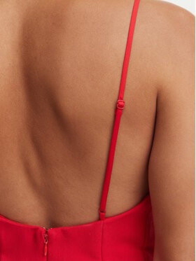 Bardot Sukienka koktajlowa Branca 60492DB Czerwony A-Line Fit