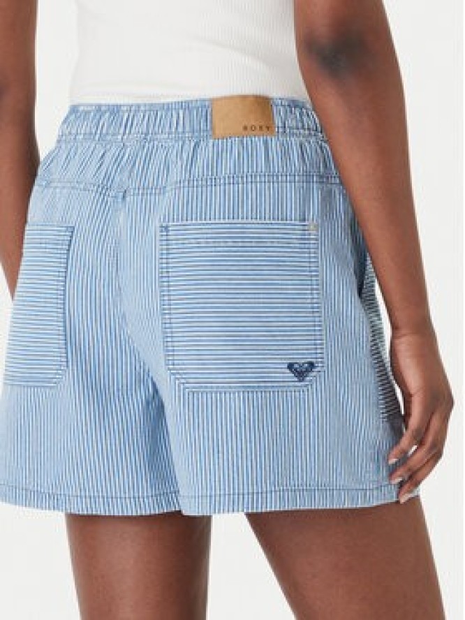 Roxy Szorty jeansowe Stay Wavy ERJDS03345 Błękitny Regular Fit