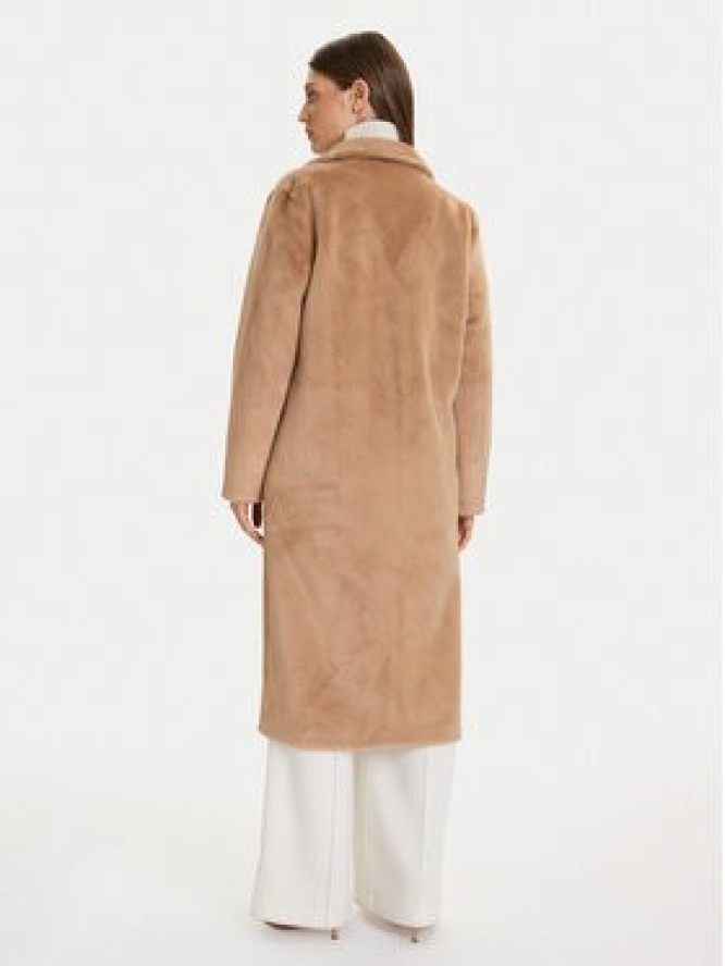 Rinascimento Płaszcz przejściowy CFC0122205003 Beżowy Regular Fit