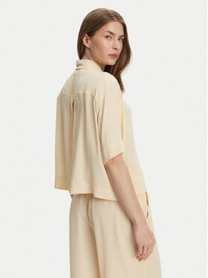 Marella Koszula Ouvert 2513111154 Żółty Regular Fit