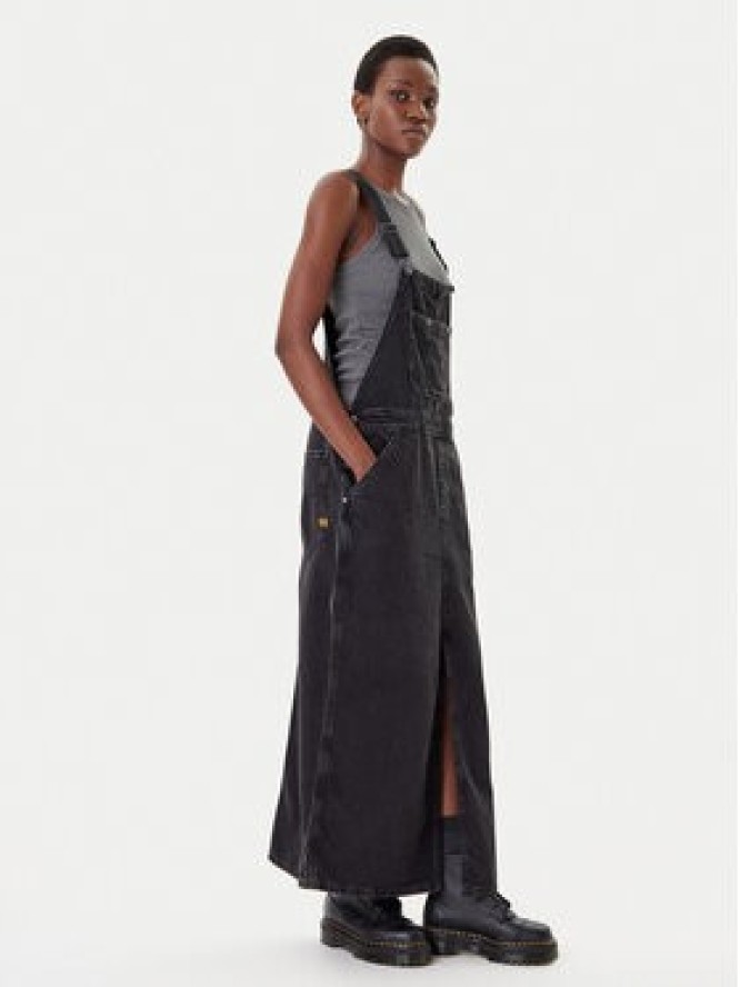 G-Star Raw Sukienka jeansowa Skater D27734-E091 Szary Loose Fit