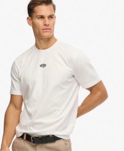 superdry Micro Logo T-Shirt – Loose Fit z bawełny organicznej