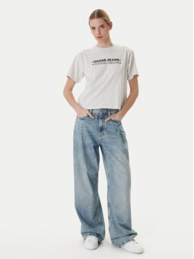 Guess Jeans T-Shirt W6GI04 K8HM0 Szary Regular Fit