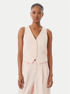 Rinascimento Kamizelka CFC0123672003 Różowy Regular Fit