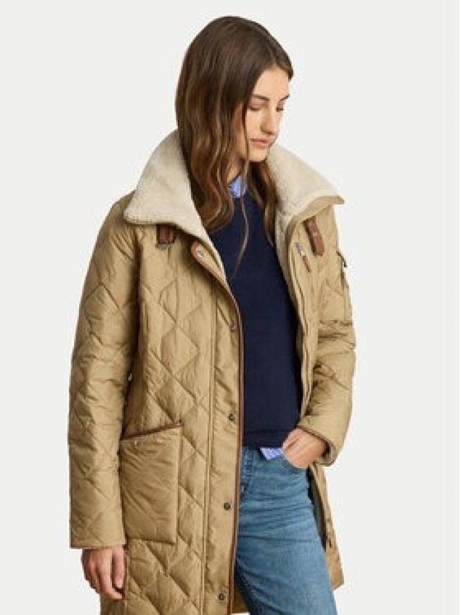 LAUREN RALPH LAUREN Kurtka puchowa 297P04107001 Beżowy Regular Fit