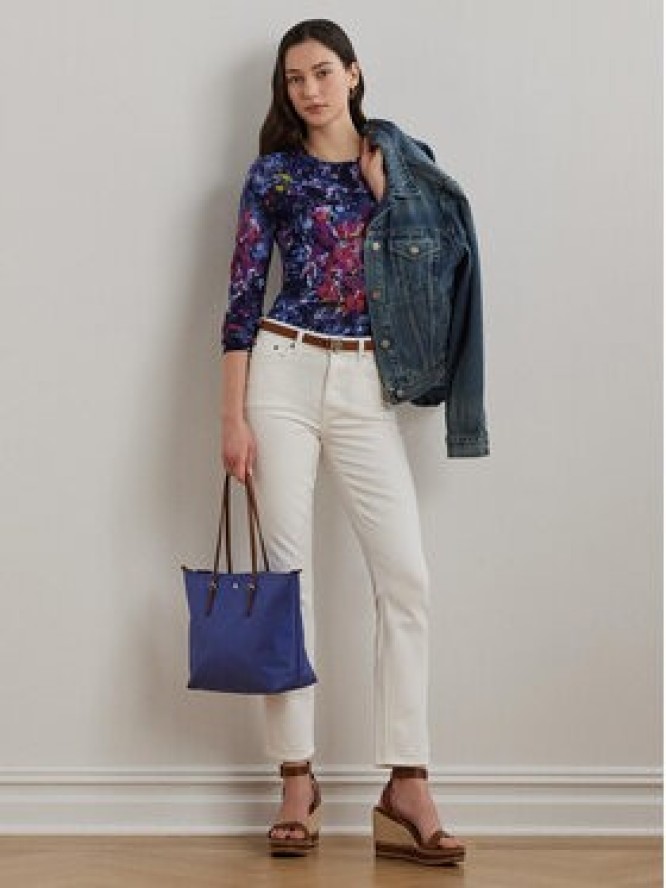 LAUREN RALPH LAUREN Torebka 431916737036 Niebieski