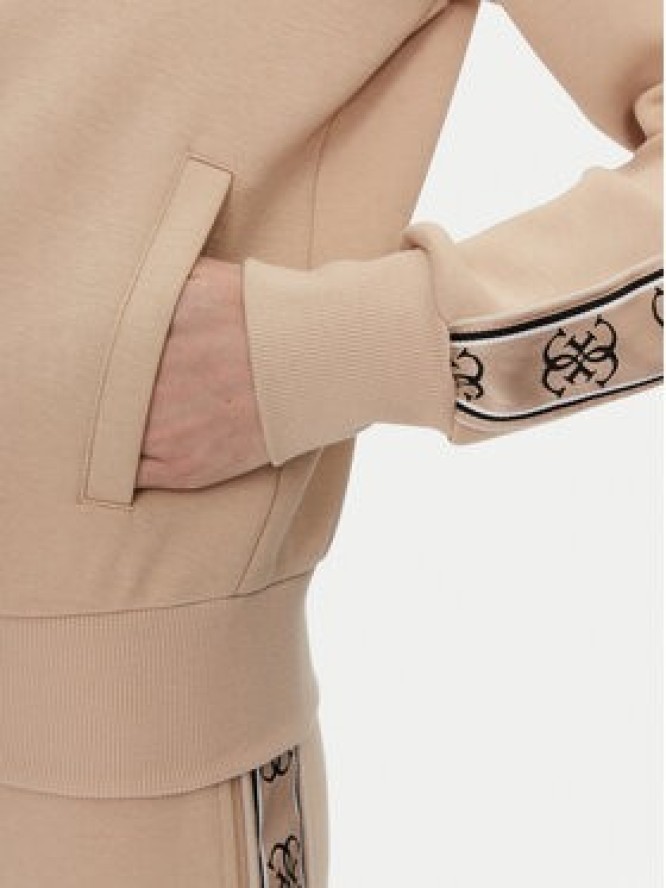 Guess Bluza V2YQ16 KB3P2 Beżowy Regular Fit