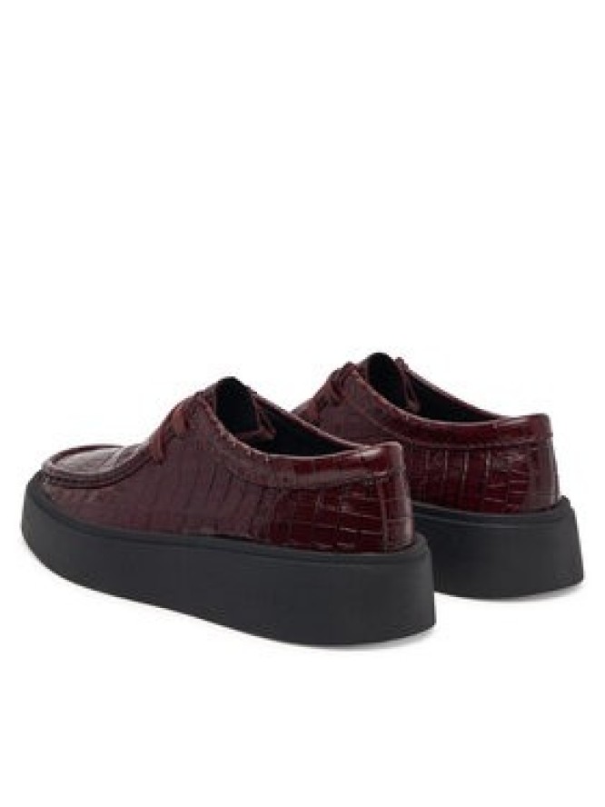 Clarks Półbuty Torview W 26328105 Bordowy