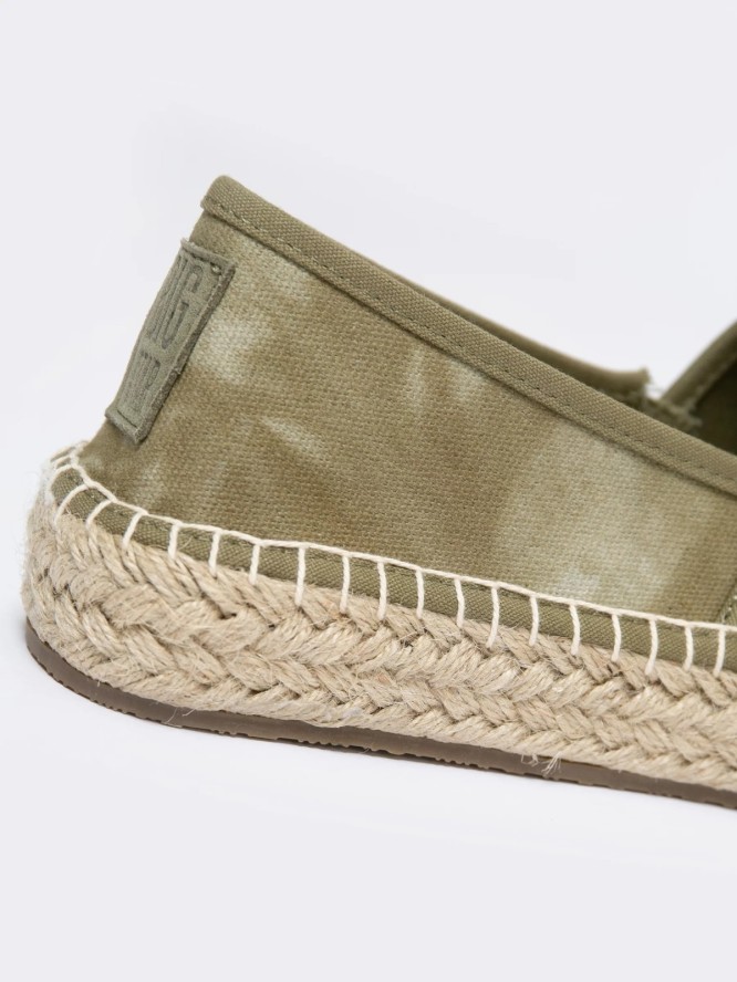 Espadryle damskie khaki LL274853 303
