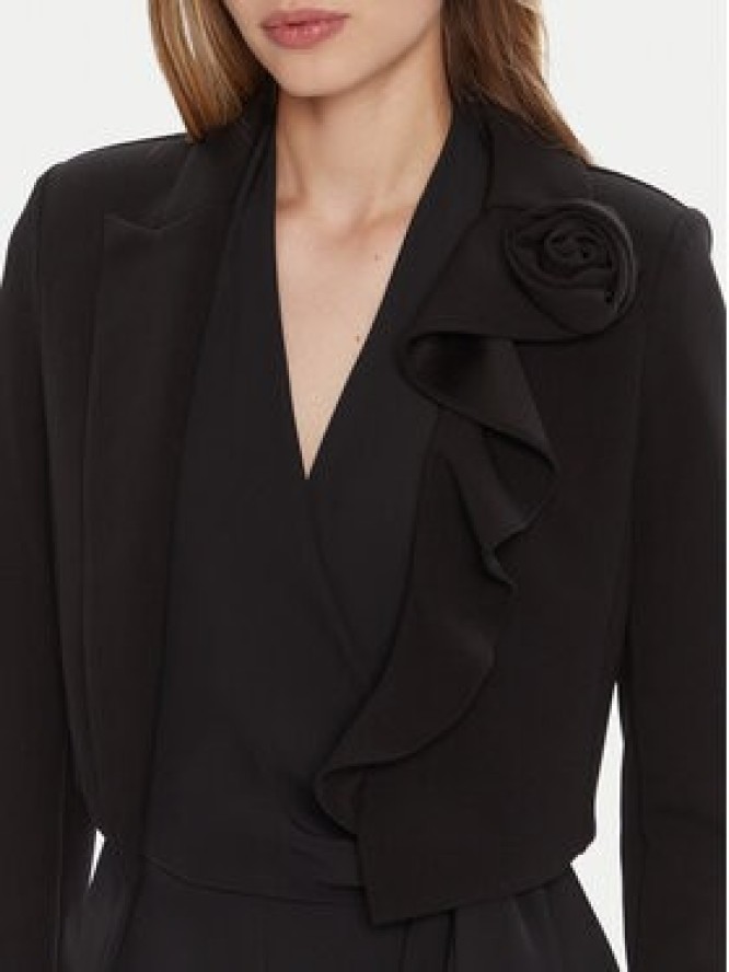 Rinascimento Bolerko CFC0126217003 Czarny Regular Fit