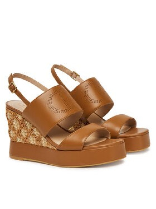 Liu Jo Sandały Karen 06 SA5115 P0102 Brązowy