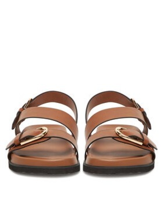 JENNY Sandały WS173-20 Brązowy