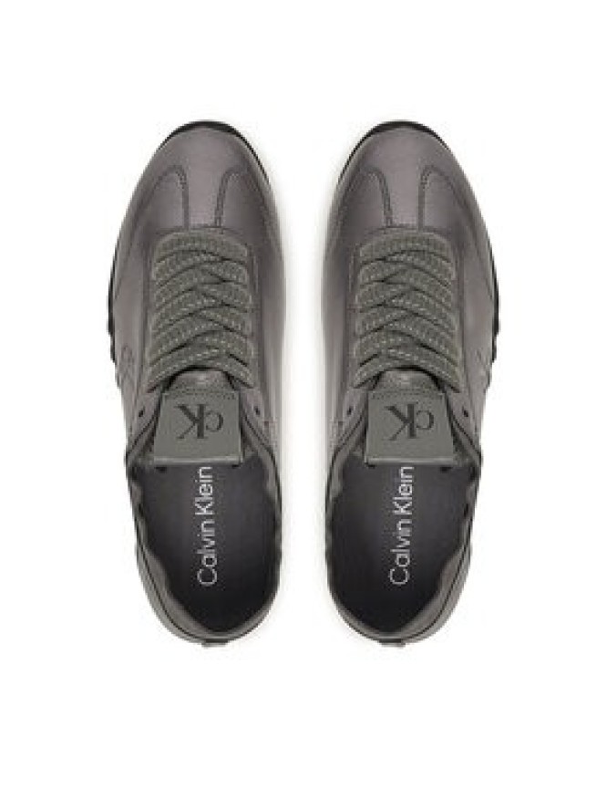 Calvin Klein Sneakersy Low Profile Sneaker Met HW0HW03305 Szary