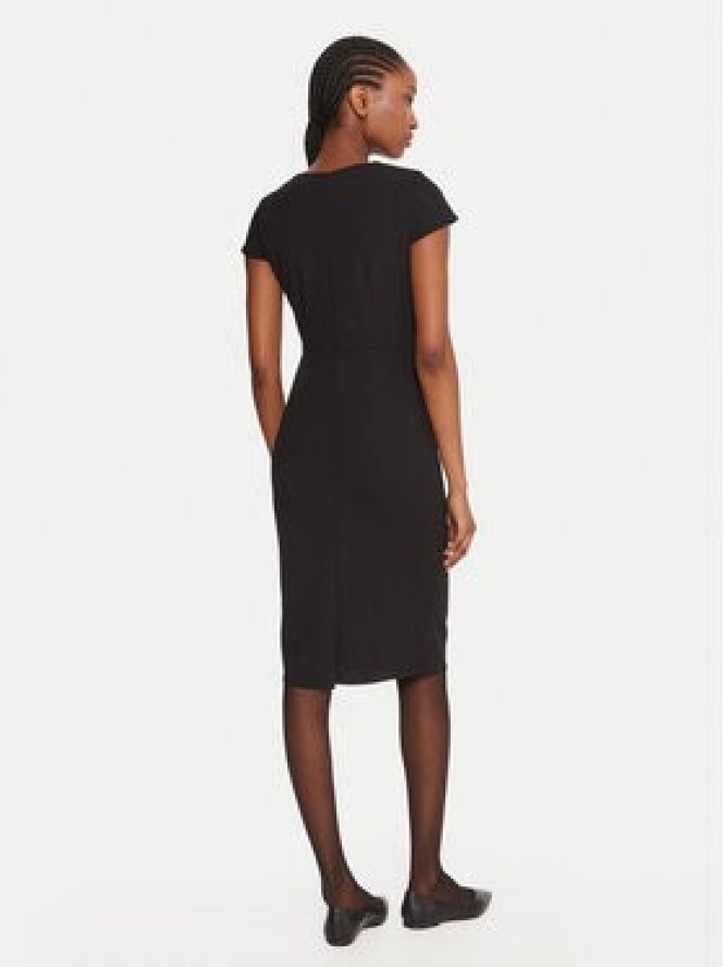 Rinascimento Sukienka koktajlowa CFC0125515003 Czarny Slim Fit