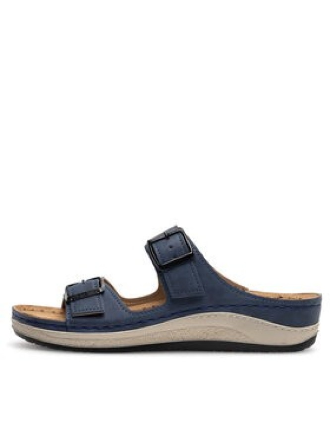 Inblu Klapki PF030100 Granatowy