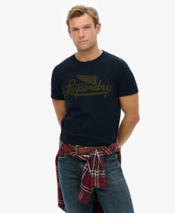 superdry Heritage Brand Relaxed T-Shirt – relaxed fit, 100% cotton