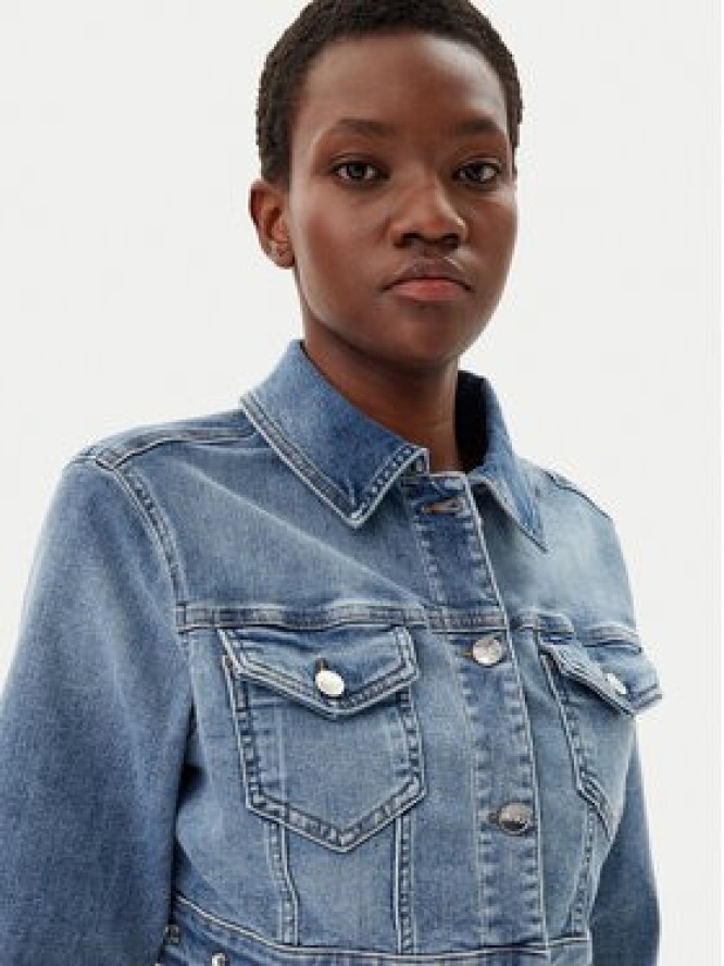 Liu Jo Kurtka jeansowa UA5077 D4615 Niebieski Regular Fit