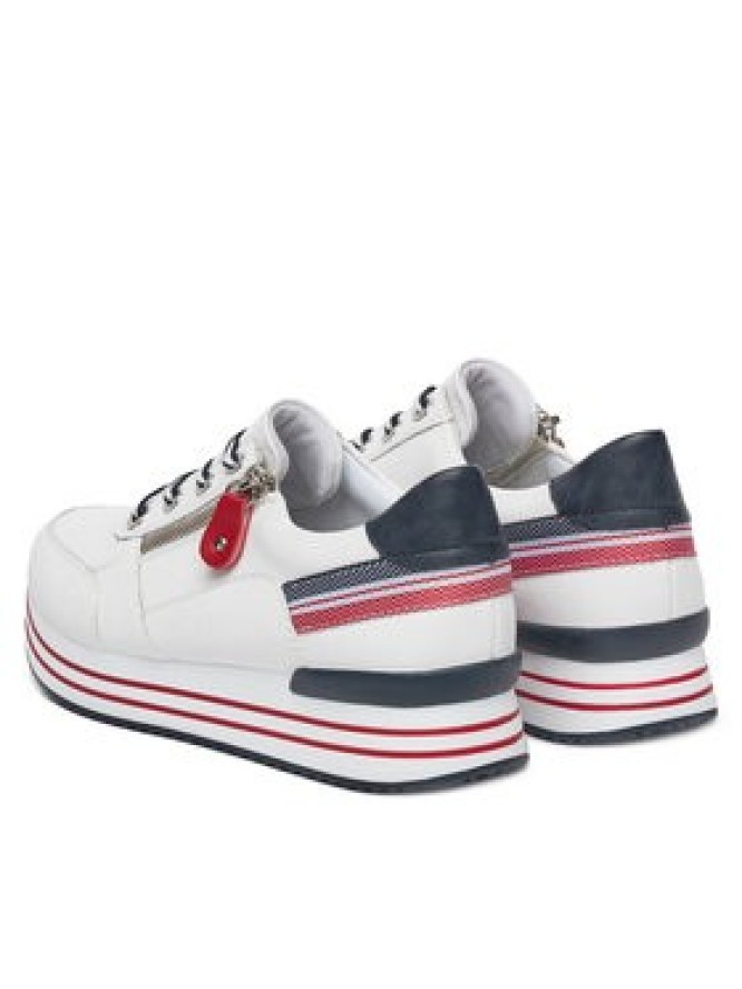 Remonte Sneakersy D1312-82 Biały