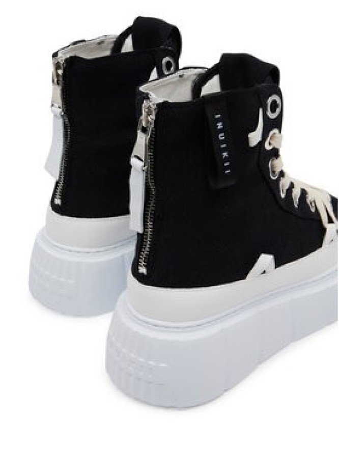 Inuikii Trampki Matilda Canvas High 30103-025 Czarny