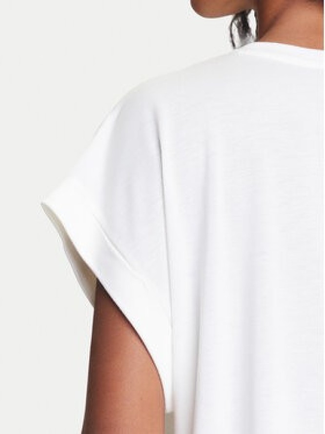 Emporio Armani T-Shirt EW000616 AF12187 U1131 Biały Loose Fit