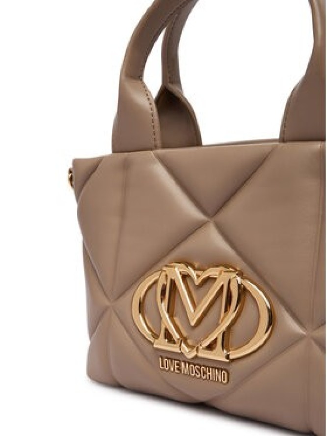 LOVE MOSCHINO Torebka JC4255PP0PLC0105 Beżowy ciemny