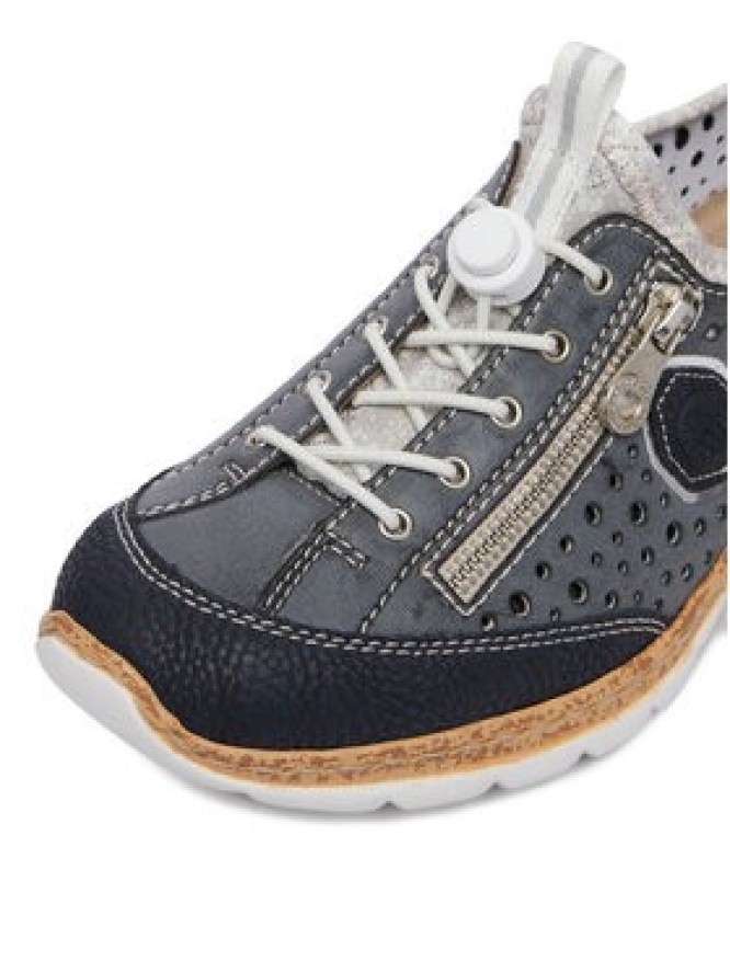 Rieker Sneakersy CEO-N42P6-14 Granatowy