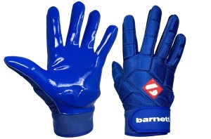 Rękawice linebackera do futbolu amerykańskiego FKG-03 Niebieskie, LB, RB, TE