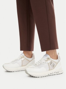 Liu Jo Sneakersy Maxi Wonder 01 BA6009 PX077 Biały
