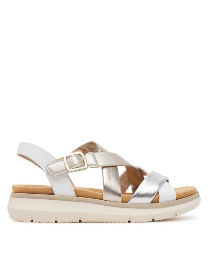 Remonte Sandały D2K53-91 Biały