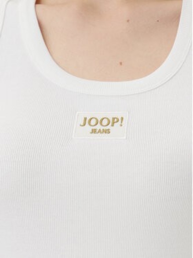 JOOP! Jeans Top 30046103 Biały Slim Fit