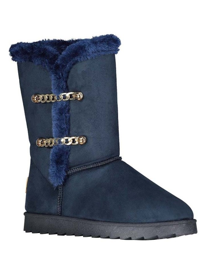 Geographical Norway Kozaki zimowe "Ovassion" w kolorze granatowym rozmiar: 37