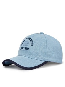 Tommy Hilfiger Czapka z daszkiem Flag SummerrAW0AW18892 Niebieski