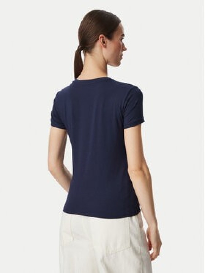Guess T-Shirt W6YI12 K3751 Granatowy Regular Fit