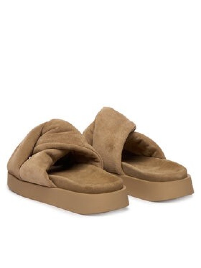 Inuikii Klapki Soft Crossed 1004.003.0401 Beżowy