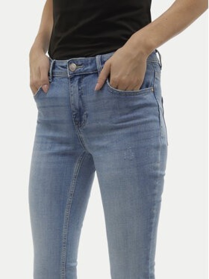Vero Moda Jeansy Flash 10302479 Niebieski Flared Fit