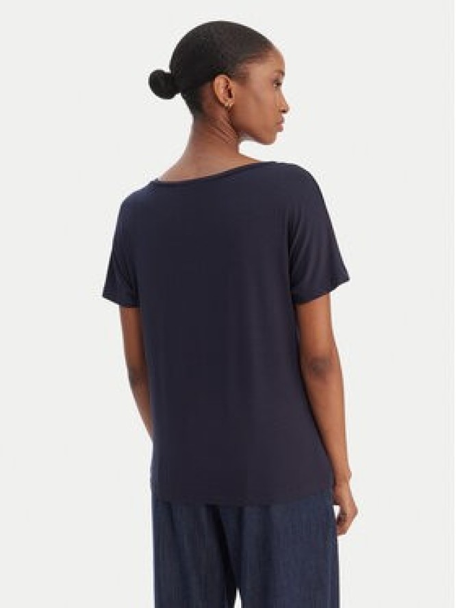 Marella T-Shirt Fervida 2615971021 Granatowy Regular Fit