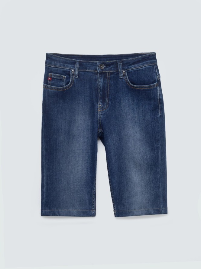 szorty damskie jeansowe niebieskie camille 454