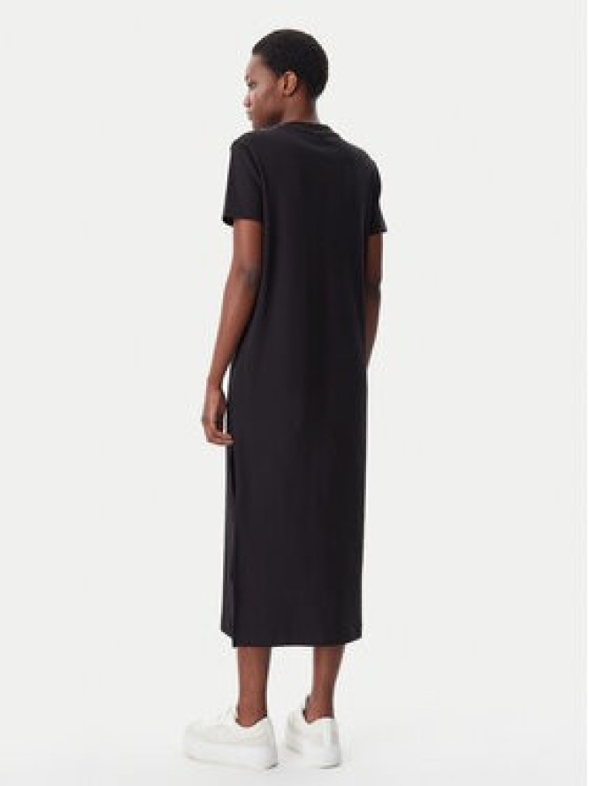 Calvin Klein Jeans Sukienka codzienna Monologo J20J225543 Czarny Regular Fit