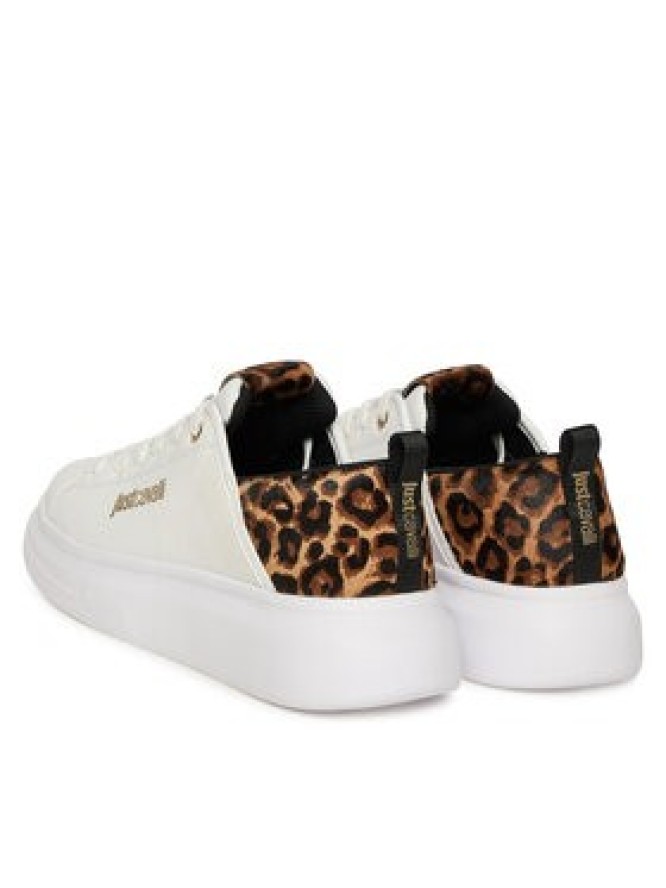 Just Cavalli Sneakersy 79RA3SB7 ZPB58 Biały