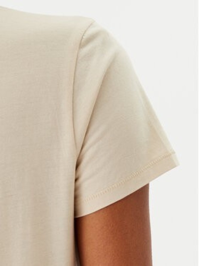 BOSS T-Shirt C_Elogo_20 50541343 Beżowy Slim Fit